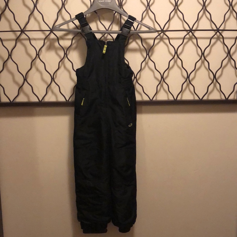 Unisex Children’s Black Snow Pants